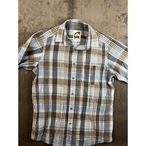 Mountain Khakis Jackson Hole Shirt Mens‎ Size Small Plaid Button Up Short Sleeve